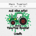 Plotterdatei Mein Traktor