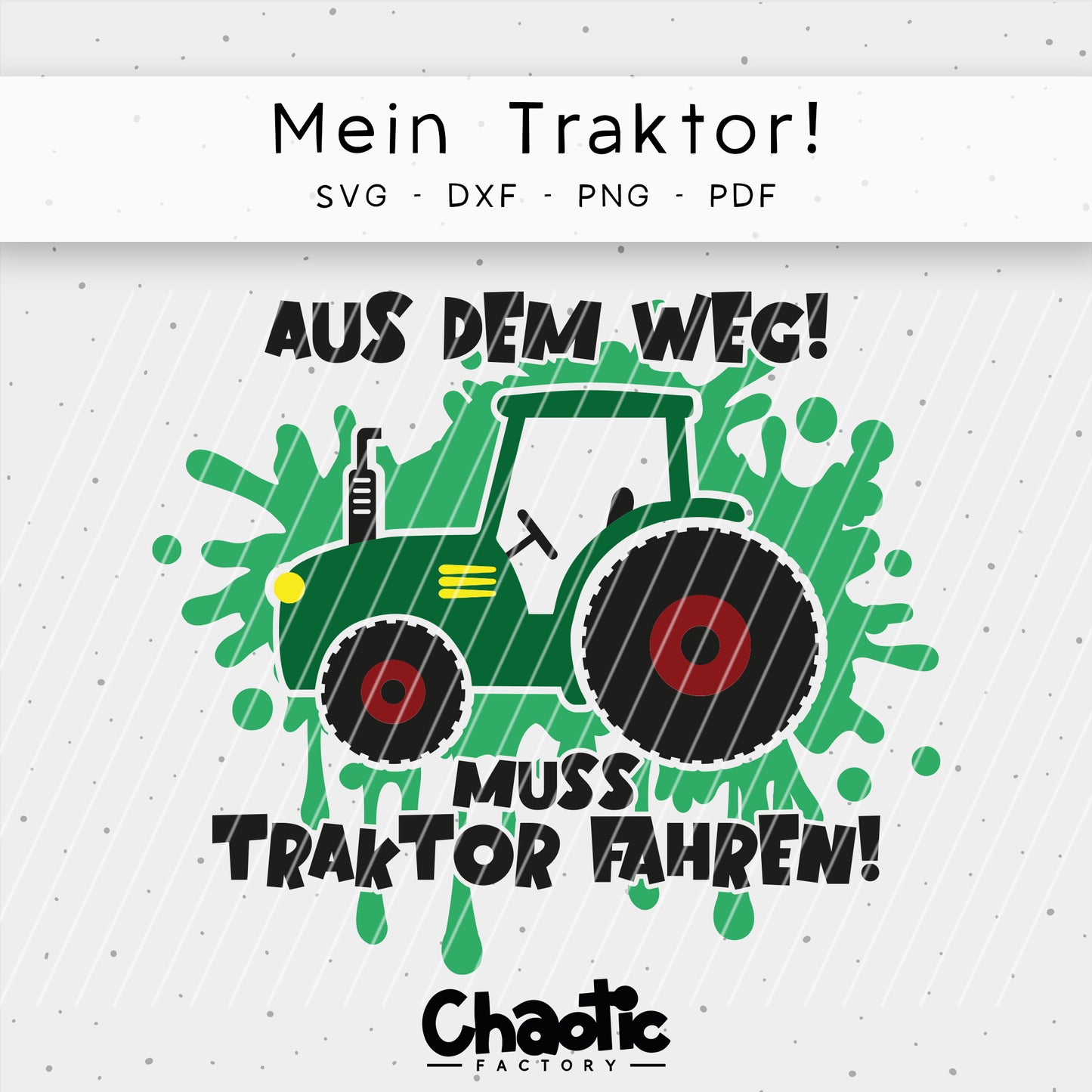 Plotterdatei Mein Traktor