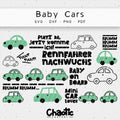 Plotterdatei Baby Cars