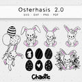 Plotterdatei Osterhasis 2.0