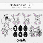 Plotterdatei Osterhasis 2.0
