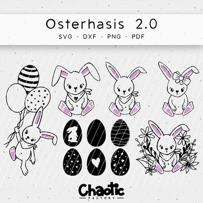 Plotterdatei Osterhasis 2.0