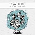 Plotterdatei Stay Wild!
