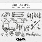 Plotterdatei BOHO.LOVE