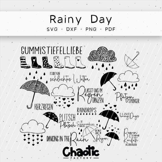 Plotterdatei Rainy Day