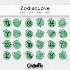 Plotterdatei ZodiacLove