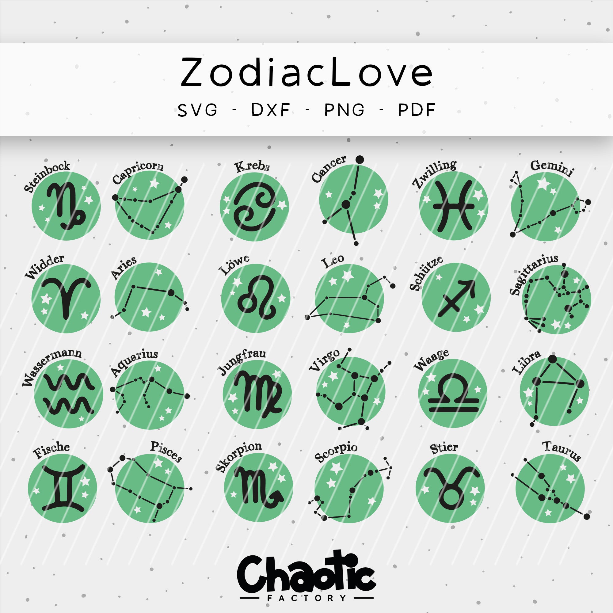 Plotterdatei ZodiacLove