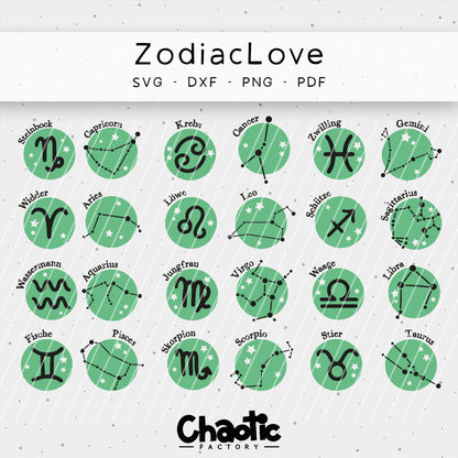Plotterdatei ZodiacLove