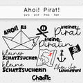 Plotterdatei Ahoi! Pirat!