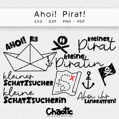 Plotterdatei Ahoi! Pirat!