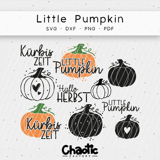 Plotterdatei Little Pumpkin