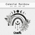 Plotterdatei Celestial Rainbow