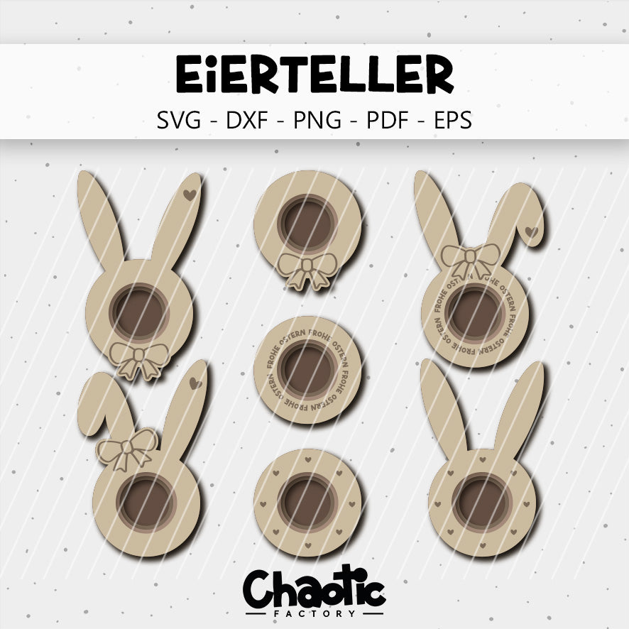 Lasercut Eierteller