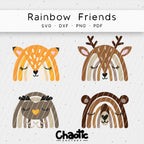 Plotterdatei Rainbow Friends