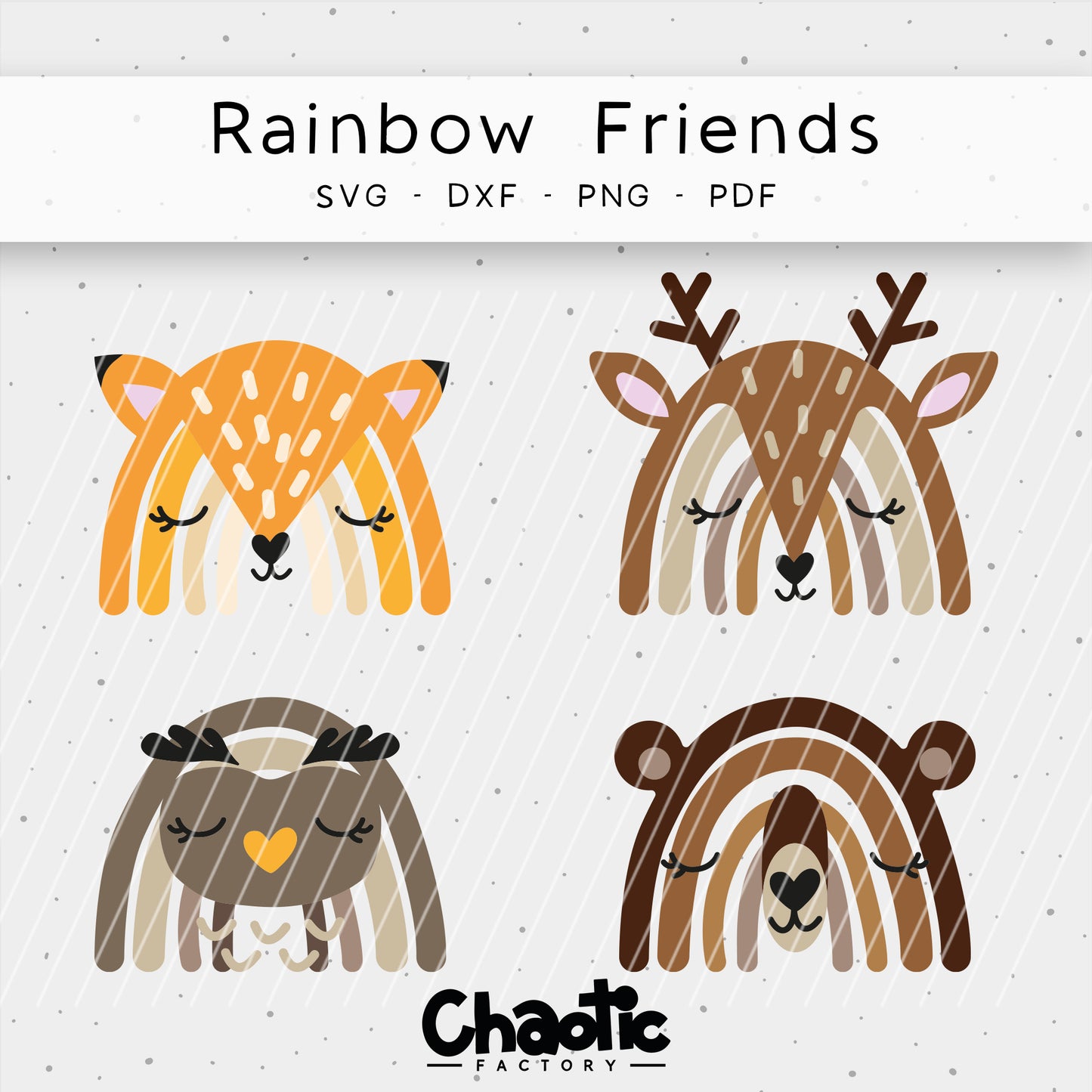 Plotterdatei Rainbow Friends