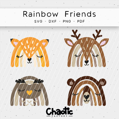 Plotterdatei Rainbow Friends