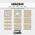 Lasercut Herzbox
