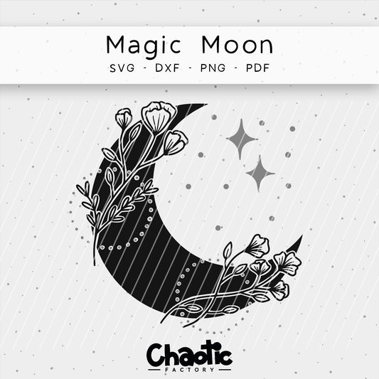 Plotterdatei Magic Moon