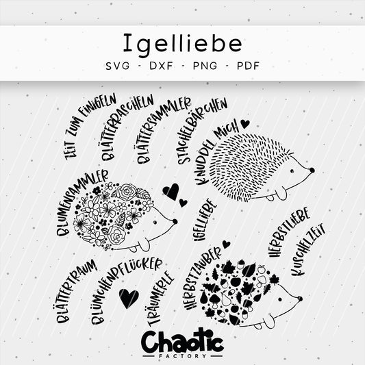 Plotterdatei Igelliebe