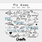Plotterdatei Fly Away