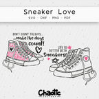 Plotterdatei Sneaker Love