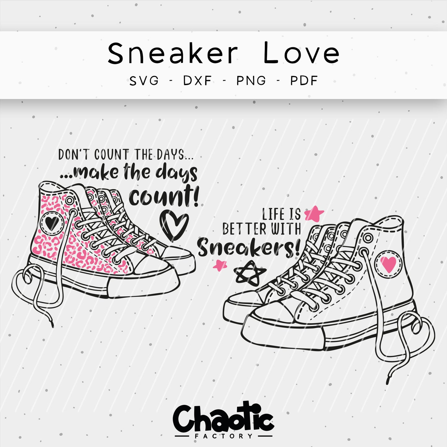 Plotterdatei Sneaker Love