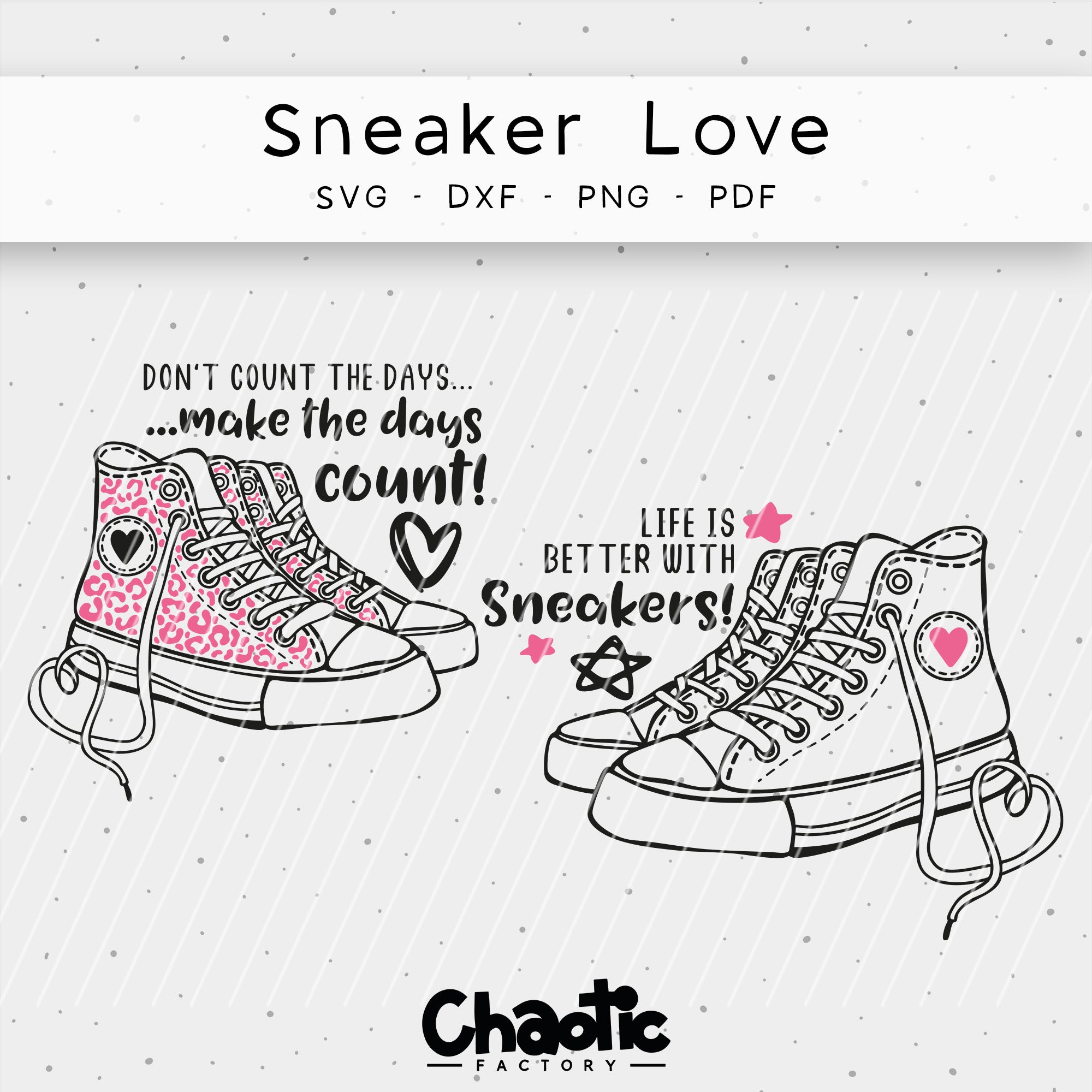 Plotterdatei Sneaker Love