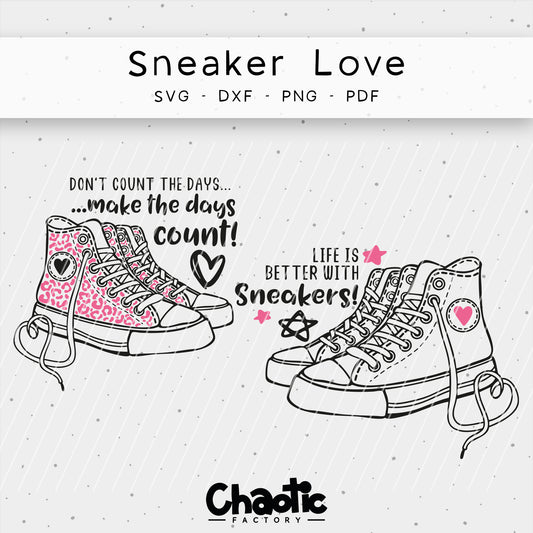 Plotterdatei Sneaker Love
