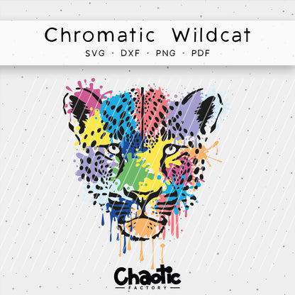 Plotterdatei Chromatic Wildcat