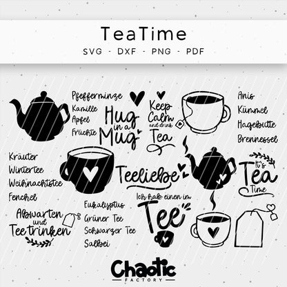 Plotterdatei TeaTime