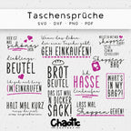 Plotterdatei Taschensprüche
