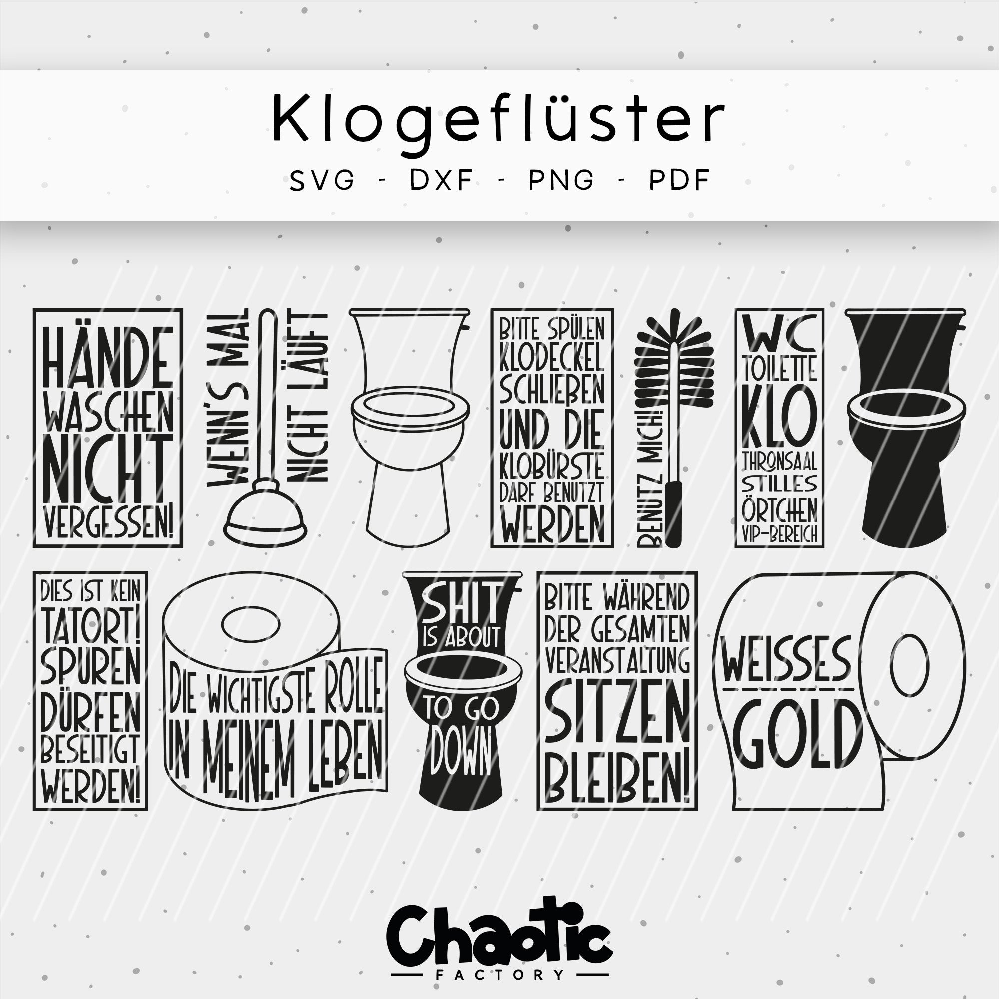 Plotterdatei Klogeflüster