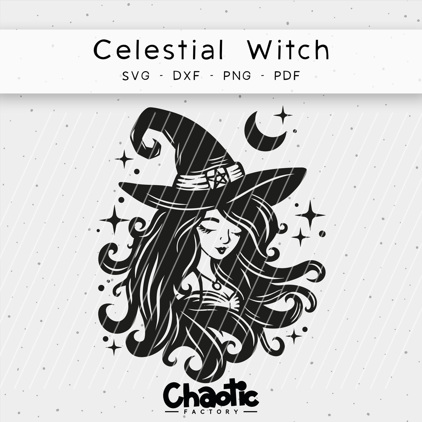 Plotterdatei Celestial Witch