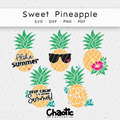 Plotterdatei Sweet Pineapple