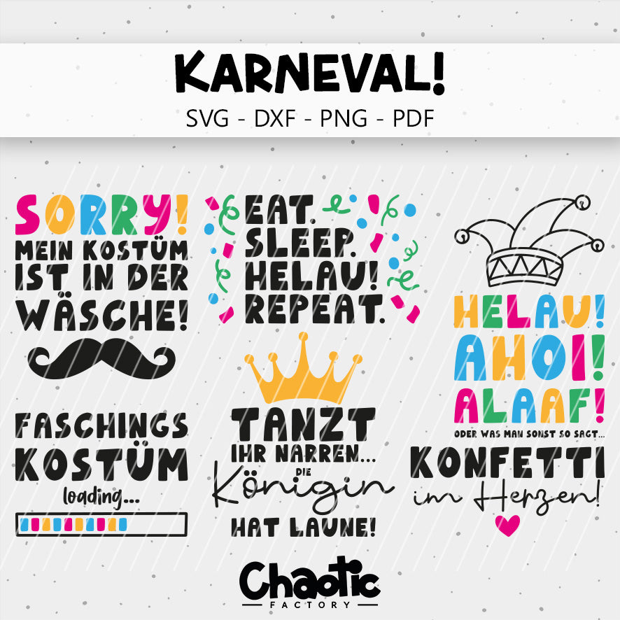 Plotterdatei KARNEVAL!