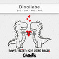 Plotterdatei Dinoliebe
