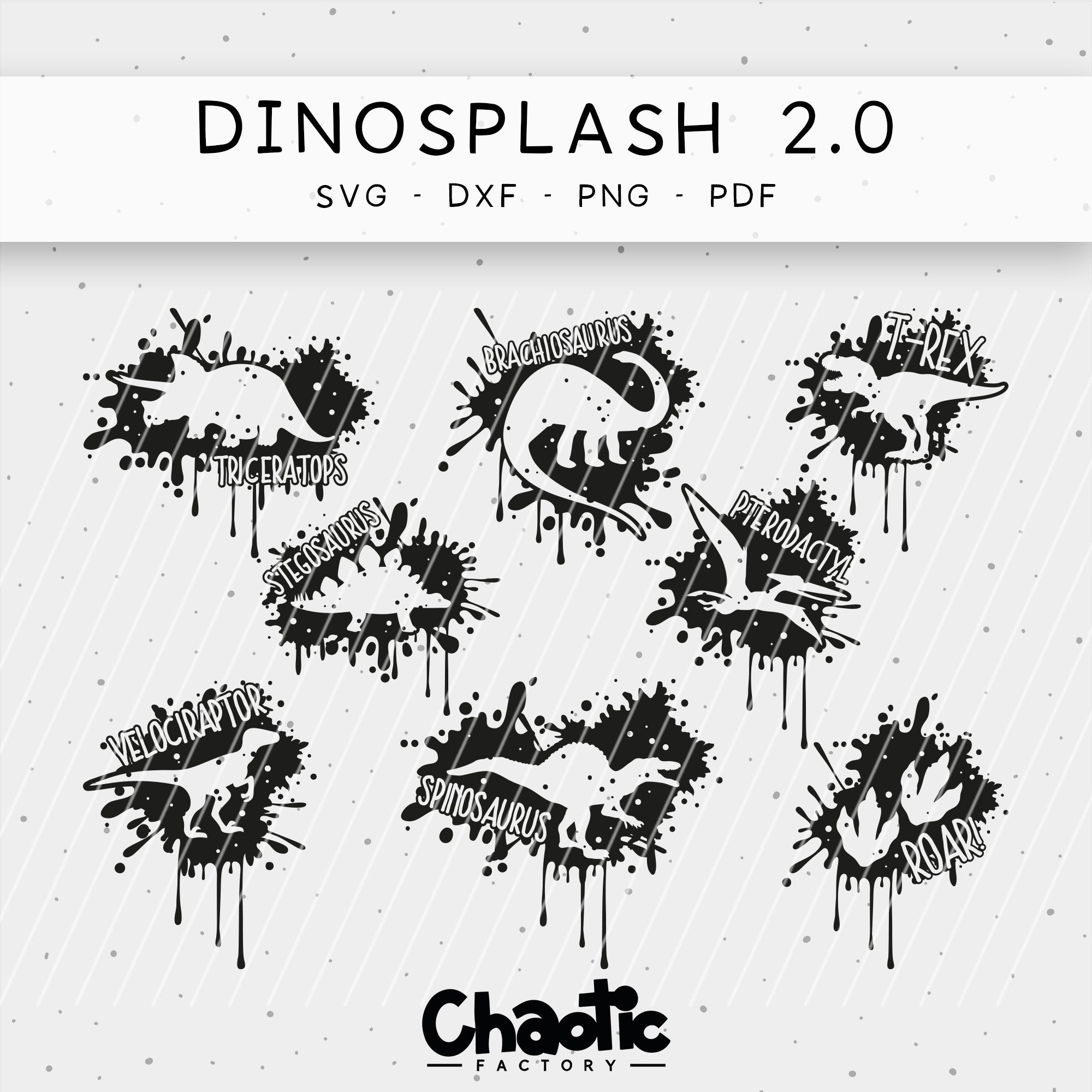 Plotterdatei DinoSplash