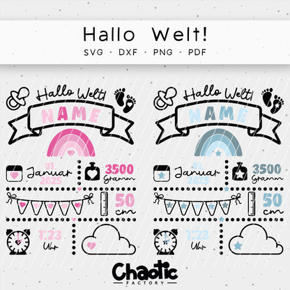 Plotterdatei Hallo Welt!
