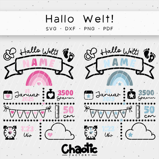 Plotterdatei Hallo Welt!