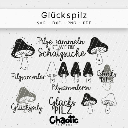 Plotterdatei Glückspilz