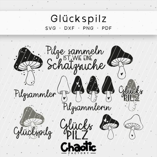 Plotterdatei Glückspilz