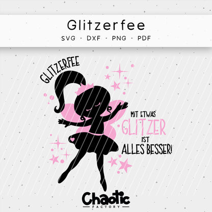 Plotterdatei Glitzerfee