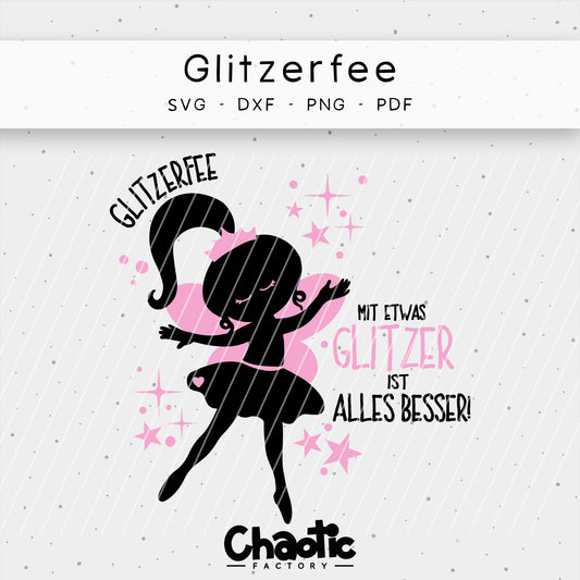 Plotterdatei Glitzerfee