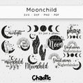 Plotterdatei Moonchild