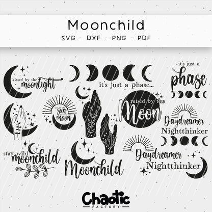 Plotterdatei Moonchild