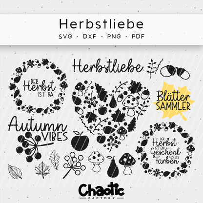 Plotterdatei Herbstliebe