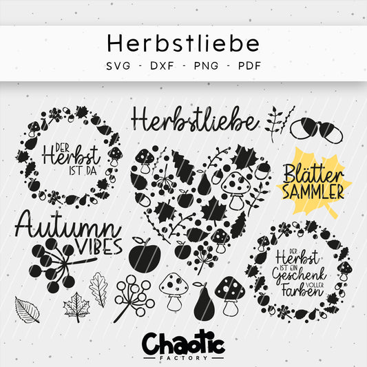 Plotterdatei Herbstliebe