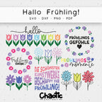 Plotterdatei Hallo Frühling!