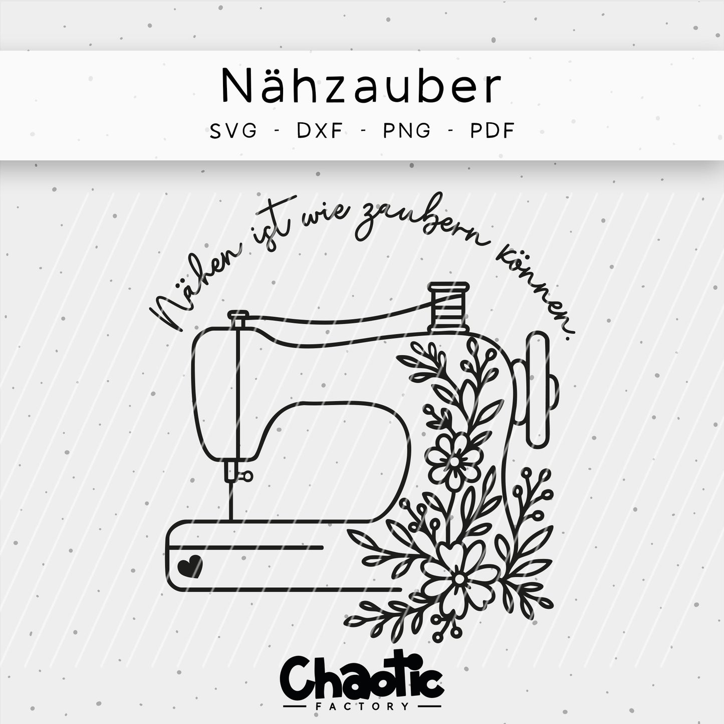 Plotterdatei Nähzauber