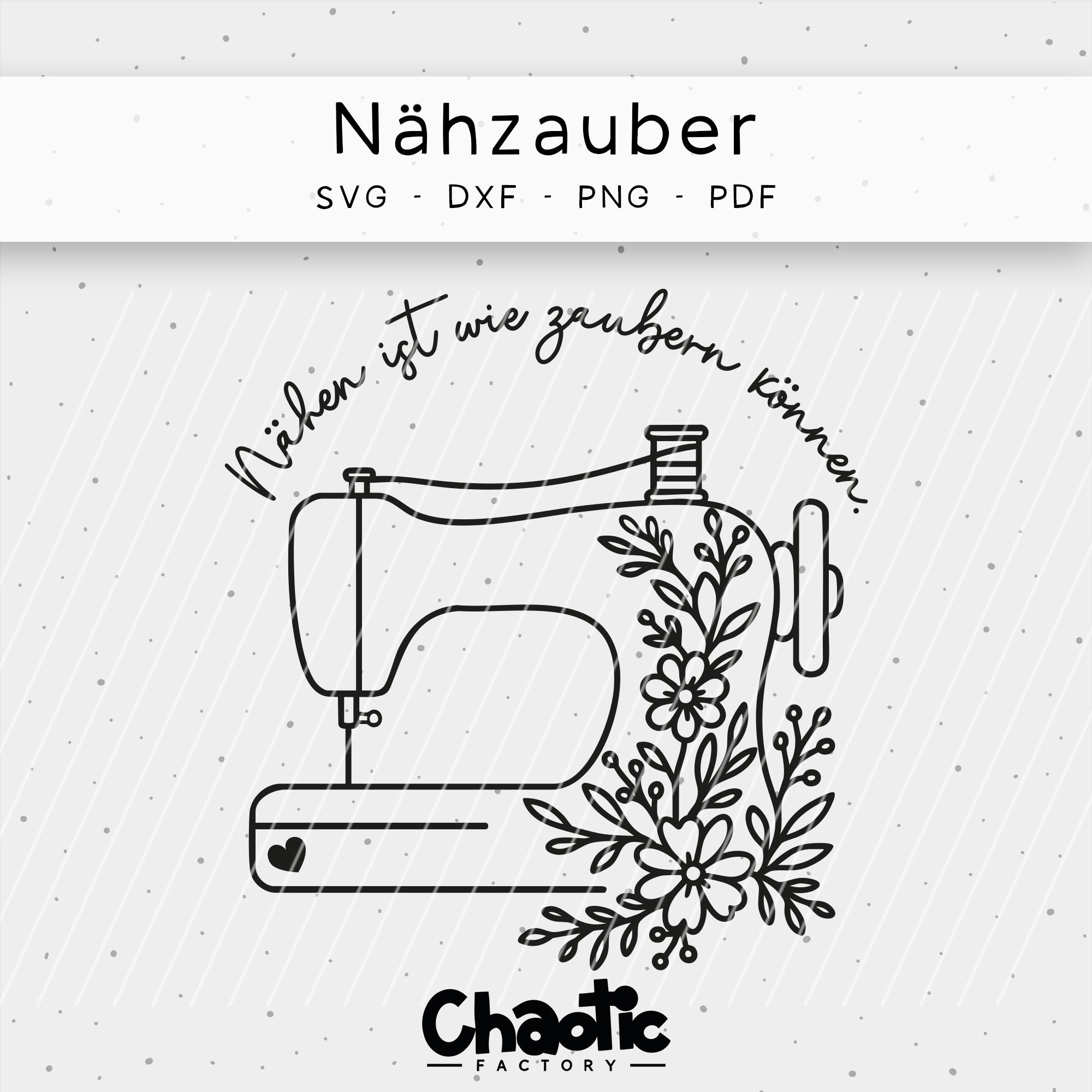 Plotterdatei Nähzauber